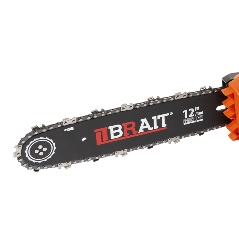 Пила цепная электрическая Brait BR-1512 01.09.006.083, 1500 Вт, шина 12", 45 звеньев, 5500 об/мин