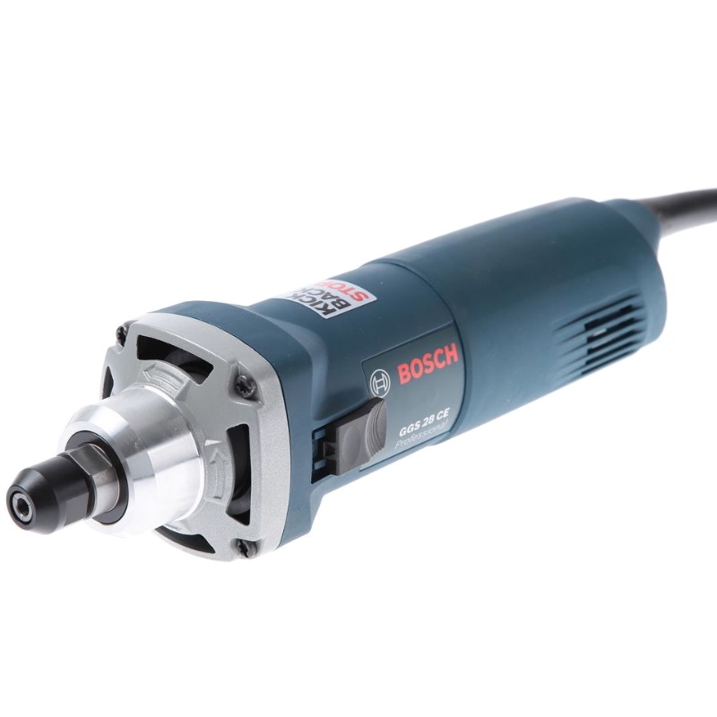 Шлифмашина прямая по металлу Bosch GGS 28 CE 0.601.220.100 (питание 220v, 2 ключа и гайка в наборе) в Иваново