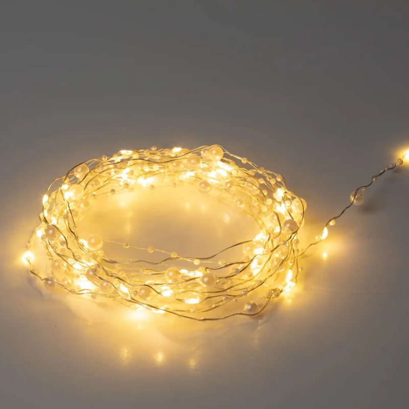 Гирлянда светодиодная "Нить" "Жемчуг" Эра Б0055992 1655639, 1.9 м 20 LED  в Угличе