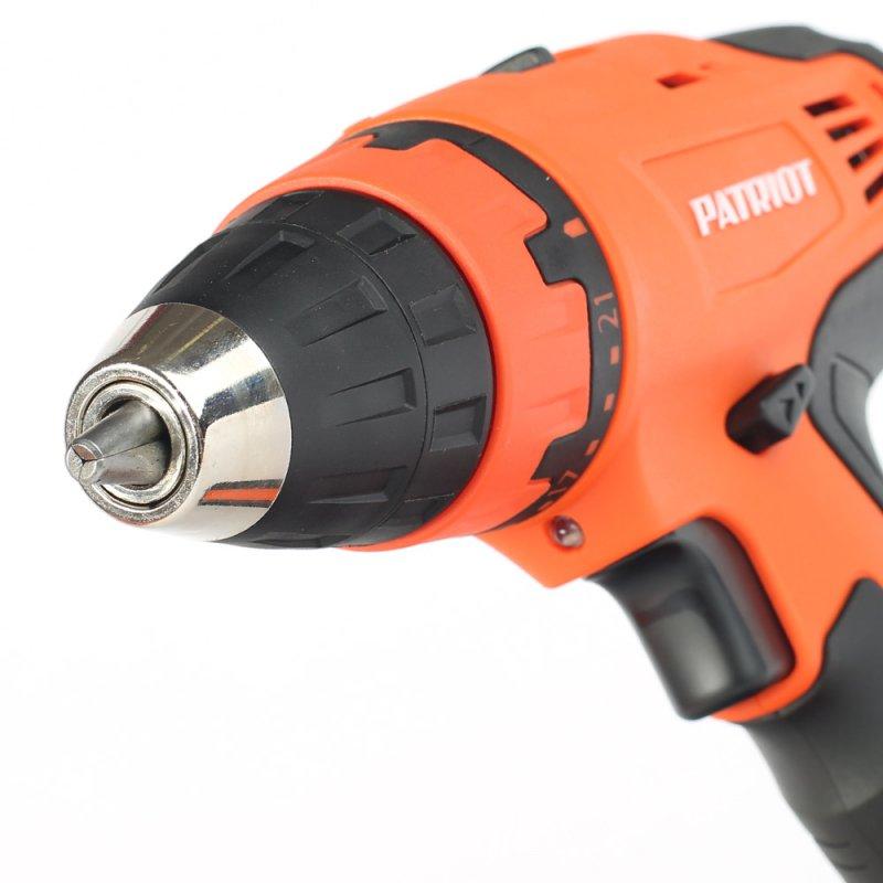 Аккумуляторная дрель-шуруповерт Patriot BR 180 Professional 180301450 в Переславле