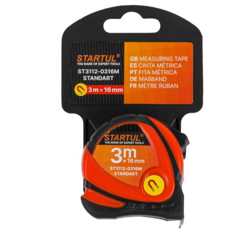 Рулетка Startul STANDART (ST3112-0316M) ST3112-0316M, 3м/16мм  в Кинешме