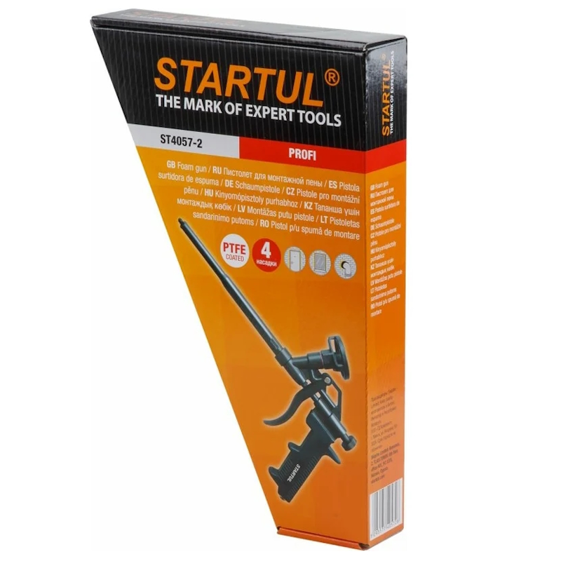 Пистолет для монтажной пены Startul PROFI ST4057-2, тефлоновый в Рыбинске