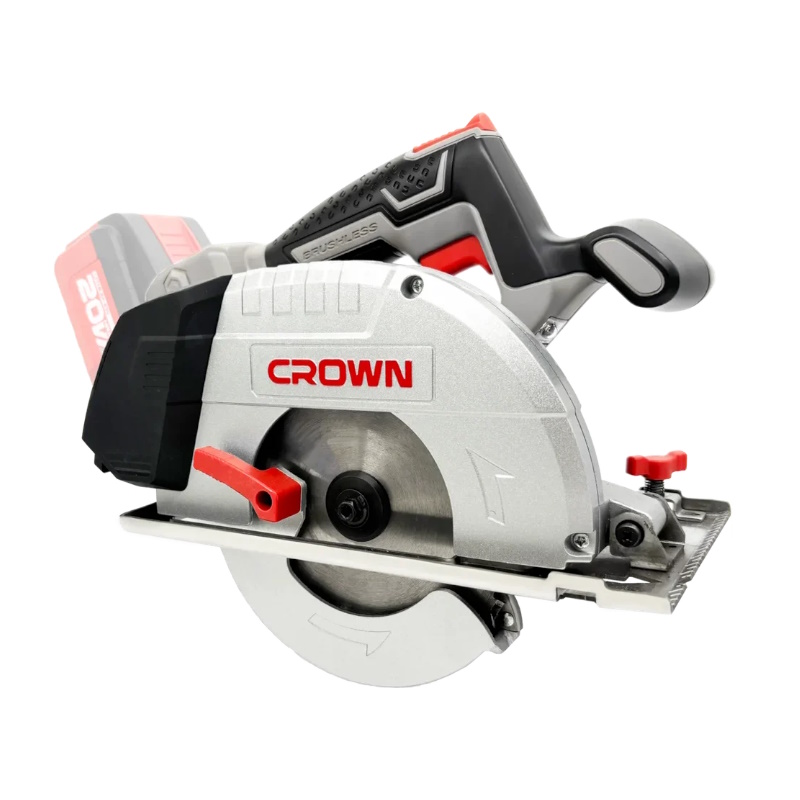 Пила дисковая по металлу Crown CT25040-150HX, аккумуляторная, бесщеточная, 20В, б/акб и зу в Иваново