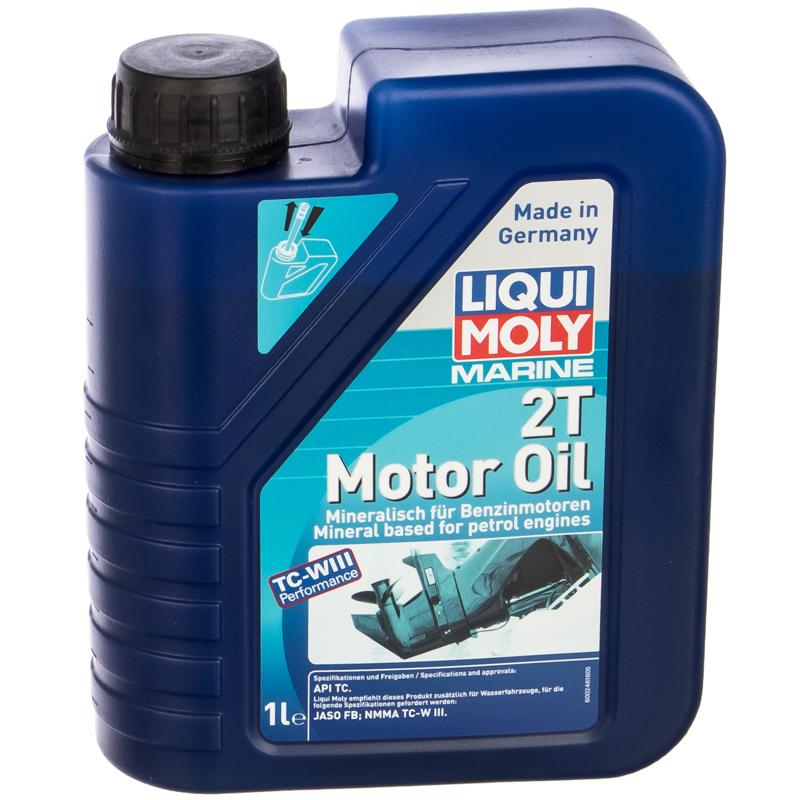 Масло моторное минеральное для водной техники Liqui Moly Marine 2T Motor Oil 25019, 1 л в Муроме