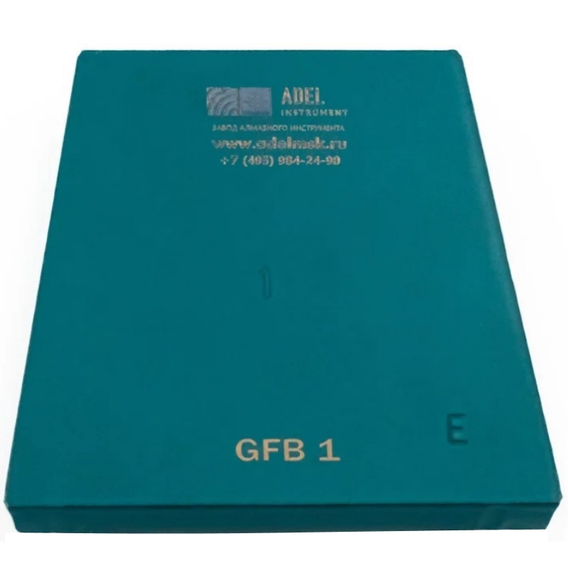 Франкфурт алмазный Adel Instrument GFB 1 00-00016430, /40*8*10 R/6 (50 grit) во Владимире