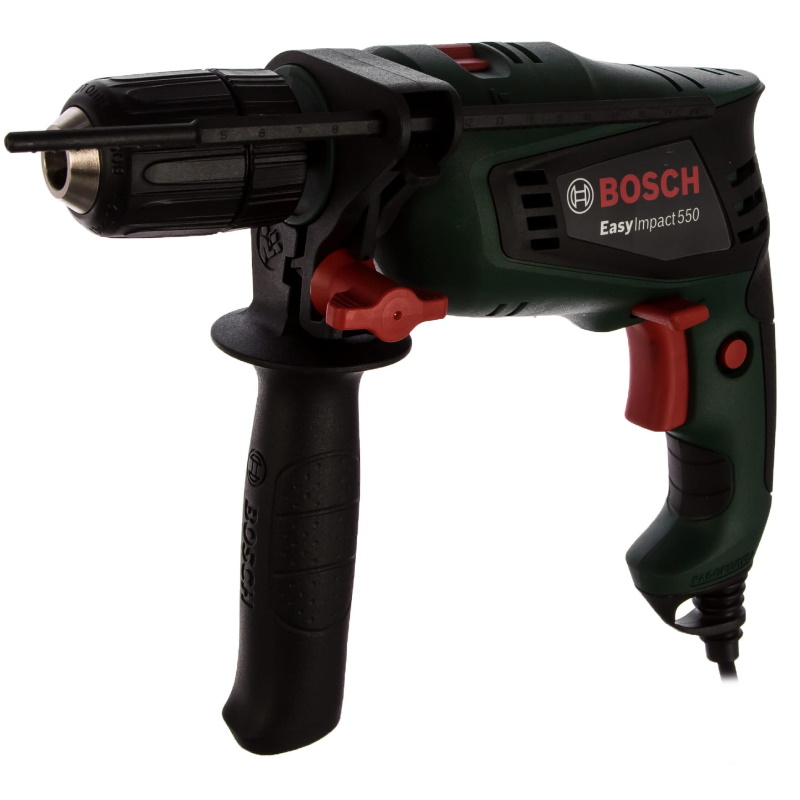 Дрель ударная Bosch Easylmpact 550 0.603.130.020 (мощность 550 Вт, макс диаметр сверления дерева 25 мм) в Костроме