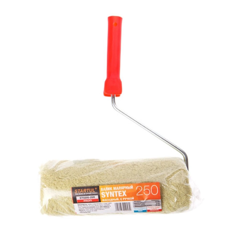 Валик Startul STARTEX PROFI ST0205-25R 70-250 мм с ручкой 8 мм фасадный 376₽