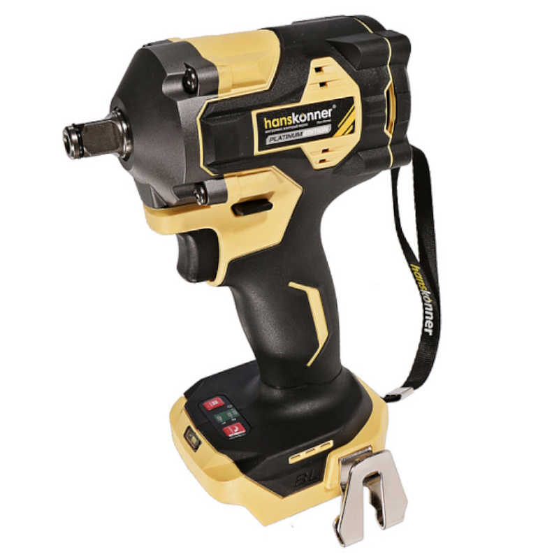 Гайковерт Hanskonner PLATINUM HCD20420BL, ударный, б/щ, 18В, 1BS (под Makita LXT), 420Нм, без АКБ/ЗУ в Угличе