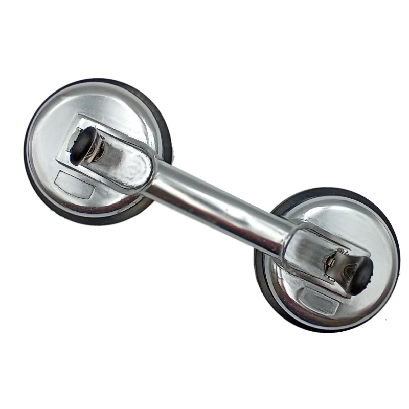 Присоска алюминиевая зажимная Trio-Diamond 282002, двойная, для плитки и стекла, 118 мм в Александрове