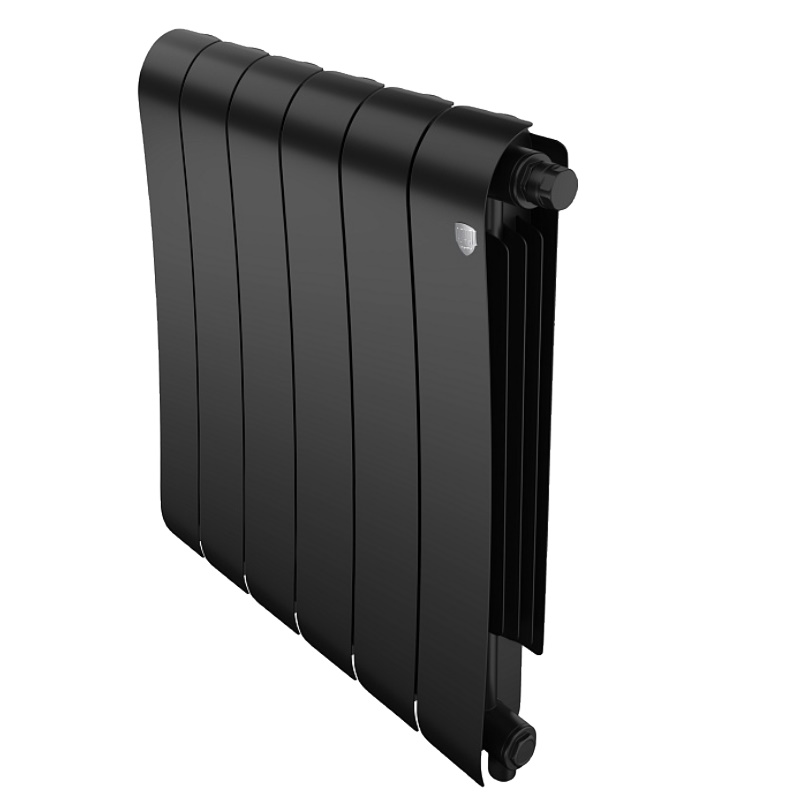 Радиатор биметаллический Royal Thermo Infinity 500 Noir Sable VR80 НС-1658384 6 секций 13310₽
