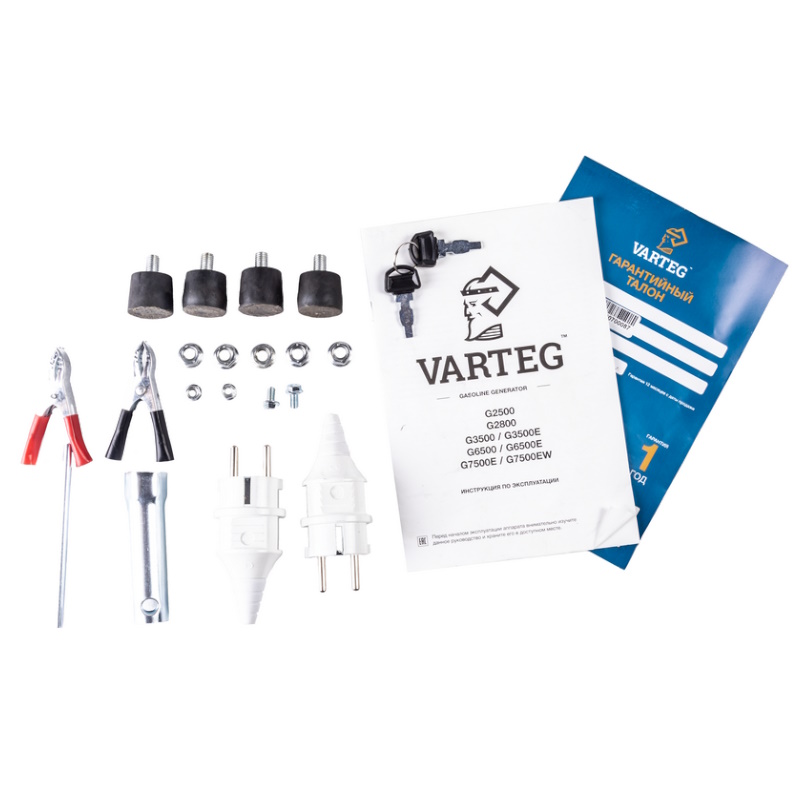 Бензиновый генератор Varteg G3500E, 5820 в Ярославле