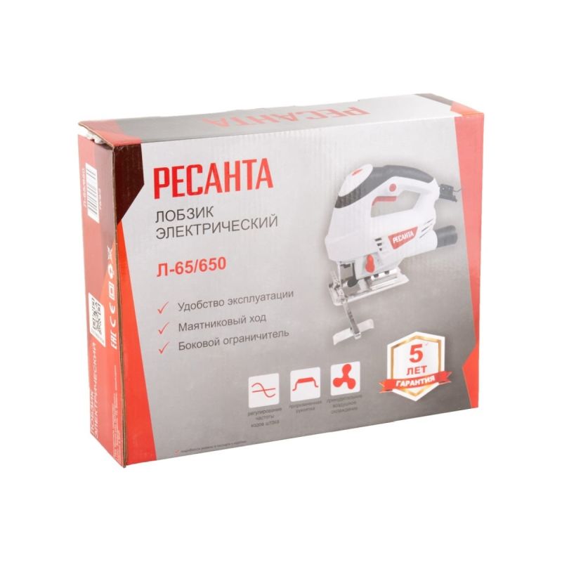 Электрический лобзик Ресанта Л-65/650 75/9/2