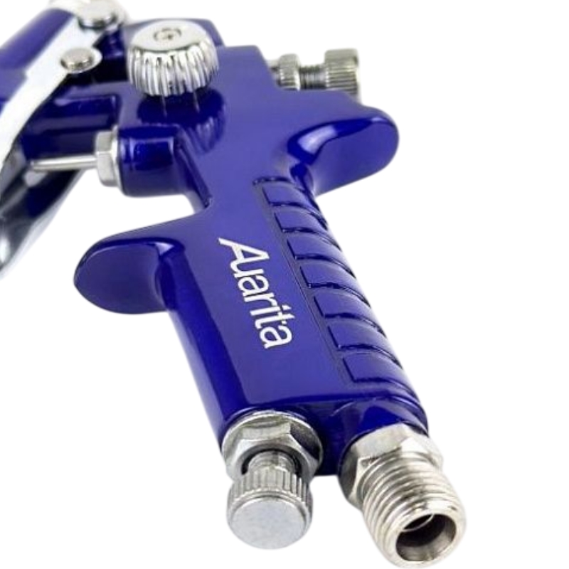 Краскопульт Auarita H-2000P 8581, 0.8mm, HVLP (310-370л/мин, 2бар, пятно 240-270мм, 0.6л)