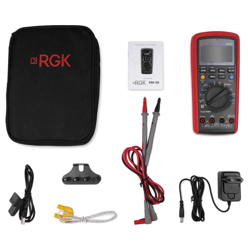 Мультиметр RGK DM-50 721470, цифровой с поверкой в Кинешме