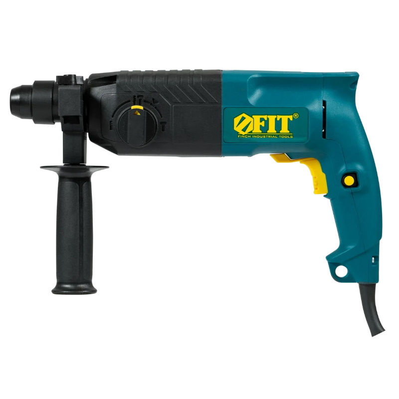 Перфоратор Fit 80103 монтажный 620 Вт 0-870 обмин 0-3900 удмин 26 Дж 3 режима SDS-PLUS реверс 31 кг кейс 7975₽