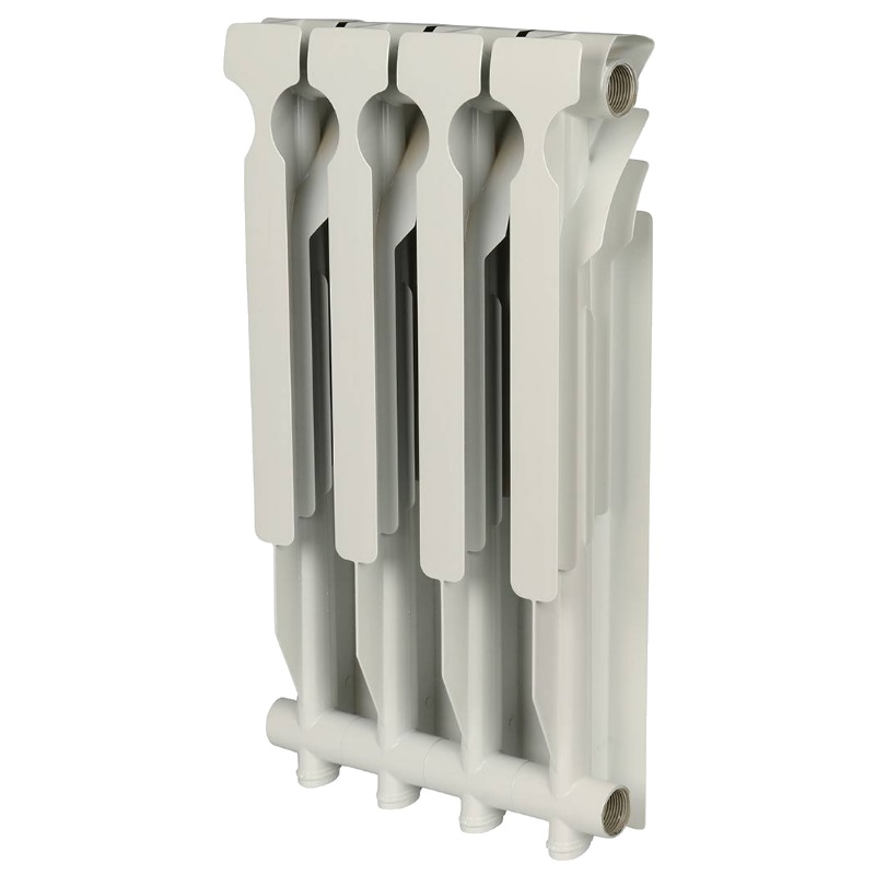 Радиатор алюминиевый Rommer Plus 500 RAL-3210-050004, 4 секции в Кинешме