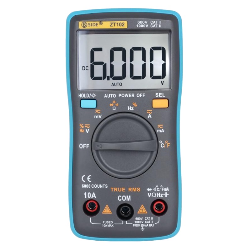 Мультиметр цифровой Zitrek BSIDE ZT102 064-0010