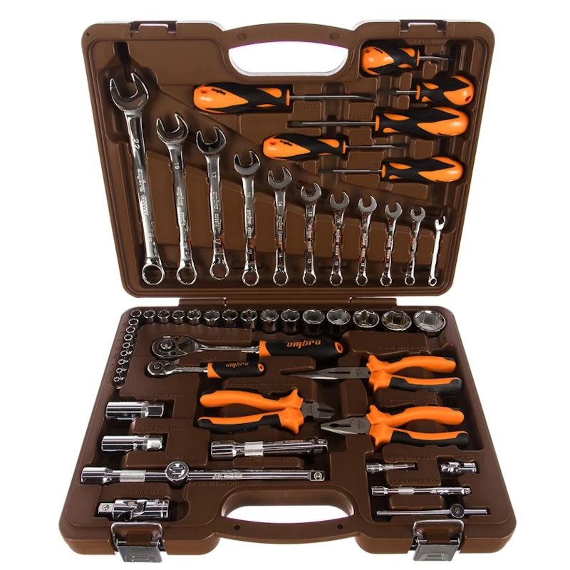 Набор инструмента Ombra OMT55S, 4-32мм 1/4" и 1/2"DR 