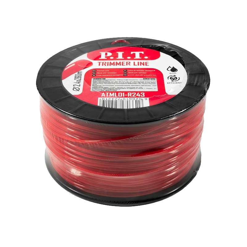 Леска для триммеров P.I.T. ATML01-R243, круг, 2,4 мм, 260 м в Муроме
