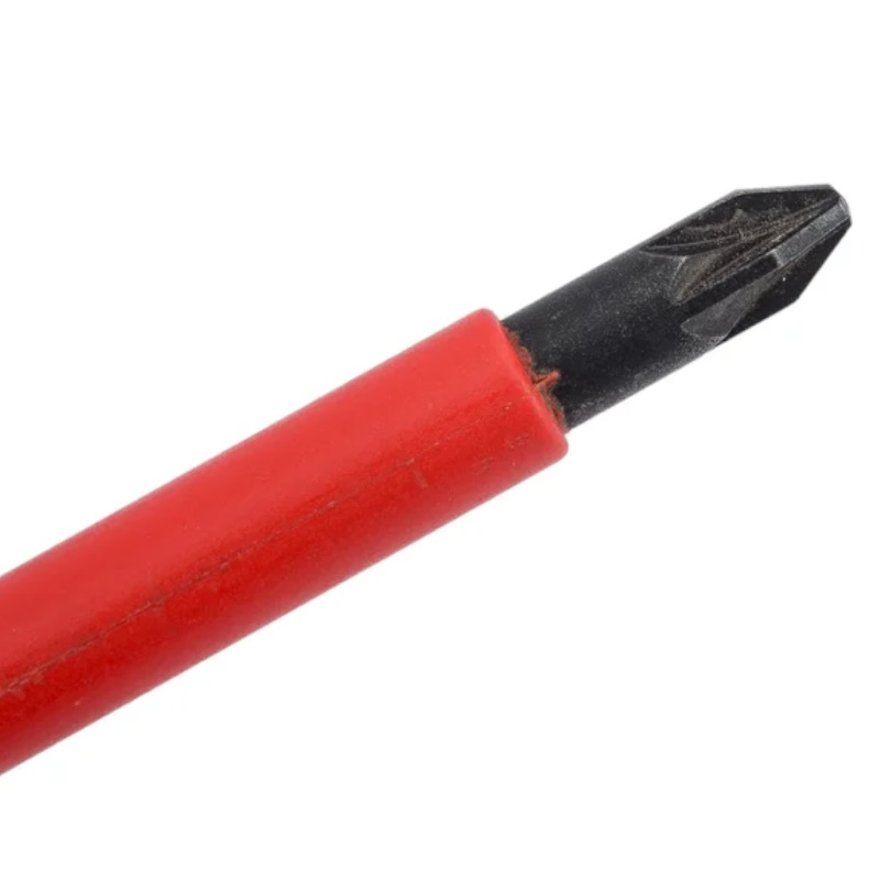 Отвёртка Knipex KN-982502, VDE Pozidriv PZ2 x 100 мм, длина 212 мм, диэлектрическая в Рыбинске