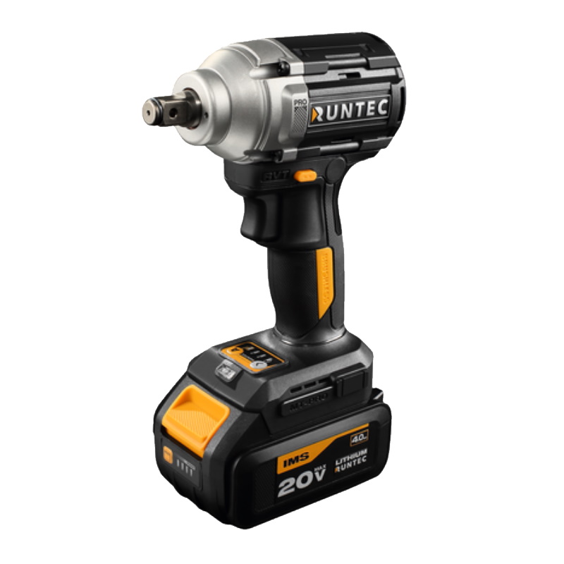 Гайковерт ударный аккумуляторный Runtec Pro RT-IW500, 1/2", 20В, 2*4Ач, 500Нм в Иваново