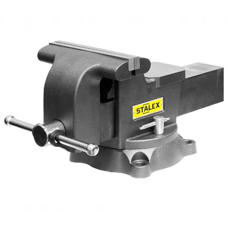 Тиски слесарные Stalex "Горилла" M80D, 200 х 150 мм., 360°, 20,0 кг. в Муроме