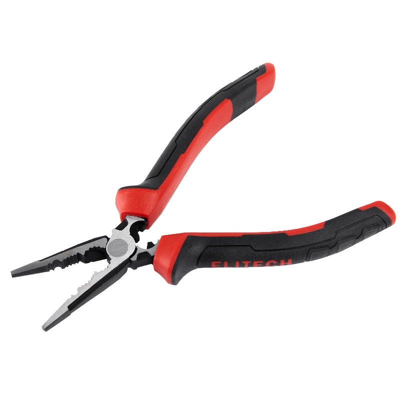 Длинногубцы Elitech 120201 207107, 180мм, комбинированные , CrV,56-62HRC в Кинешме