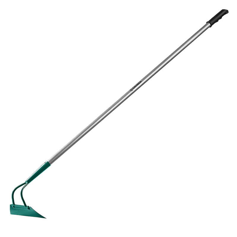 Мотыга Grinda PROLine PH-215 ALU 39595, 215 х 65 х 1465 мм, трапециевидный профиль, углеродистая сталь, антикор. покрытие, алюминиевый черенок  в Коврове