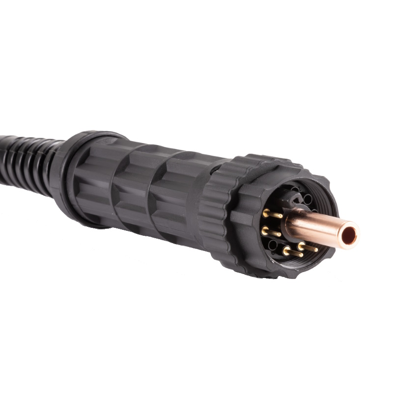 Плазмотрон FoxWeld SAGGIO S105M 9723, центральный адаптер, 4Pin, 7,5 м в Туле