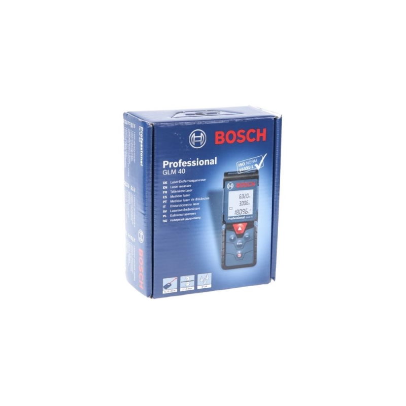 Профессиональный лазерный дальномер Bosch GLM 40 Professional 0.601.072.900 (погрешность 1,5 мм) в Туле