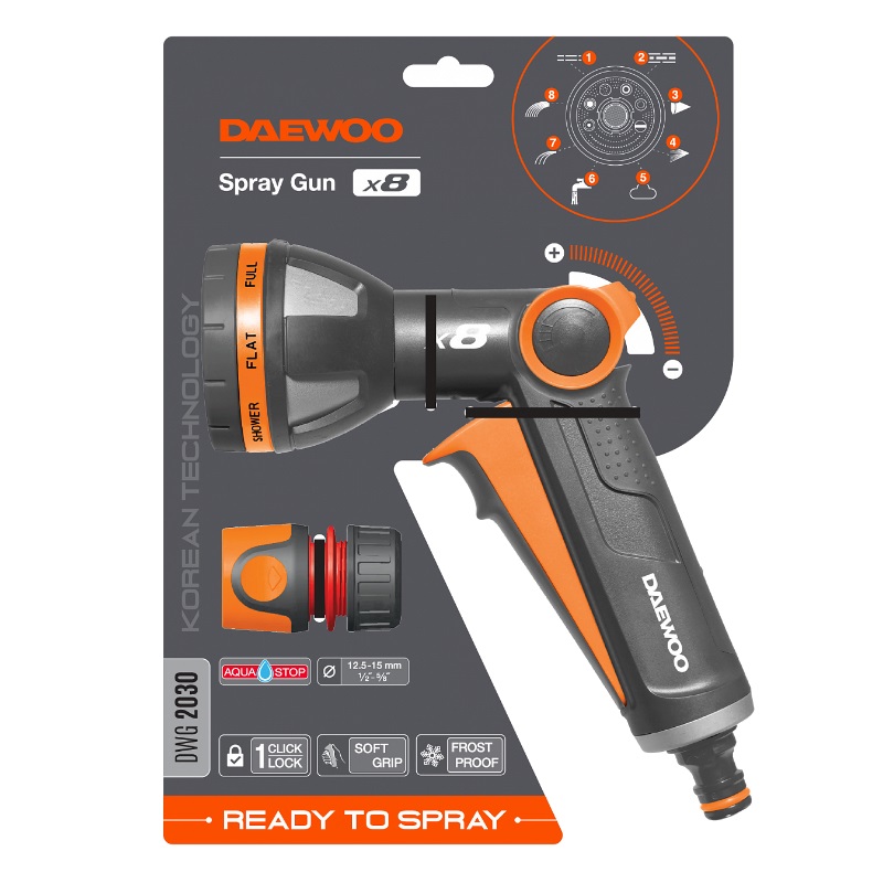 Пистолет-распылитель Spray Gun x8 Daewoo DWG 2030 в Туле