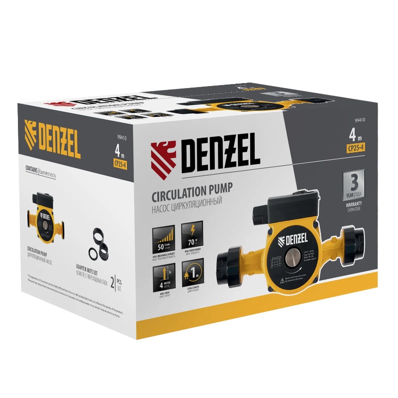 Циркуляционный насос Denzel CP25-4 99410 в Иваново