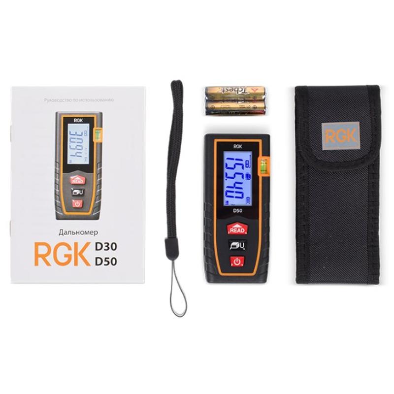 Лазерный дальномер RGK D50 в Рыбинске