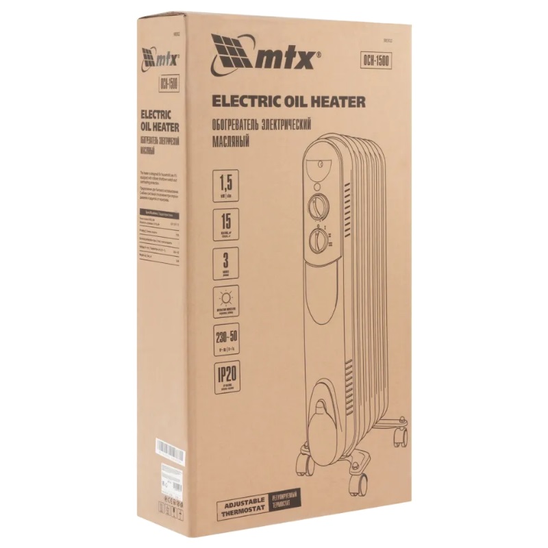 Масляный обогреватель MTX OCH-1500 98302 в Александрове