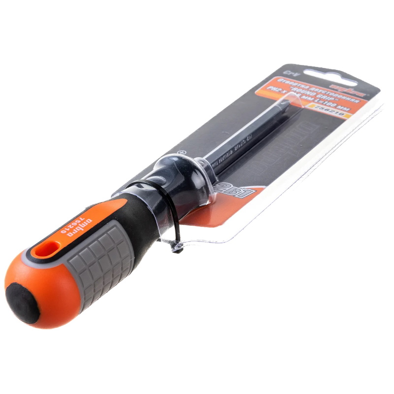 Отвертка стержневая двусторонняя Ombra Round Grip 756210 055775, РН2, SL6x100 мм в Костроме