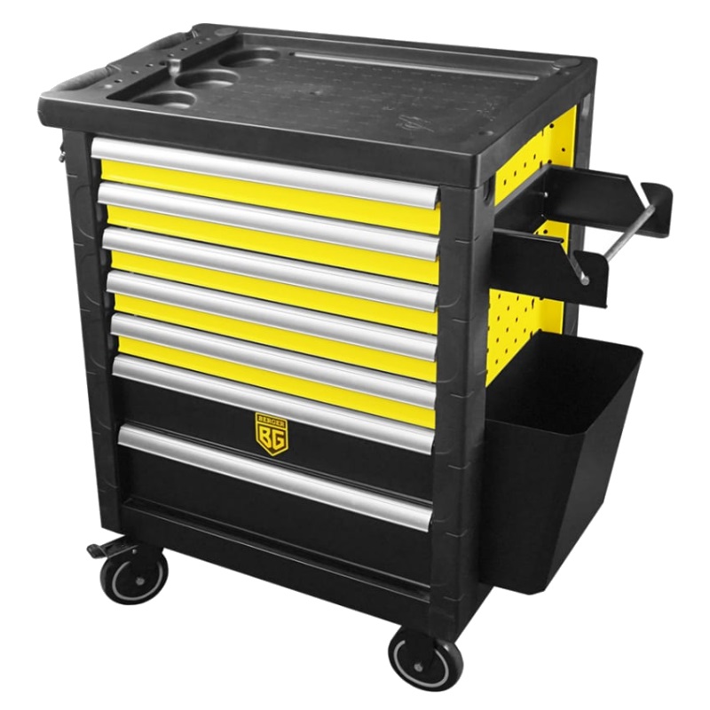 Тележка инструментальная Berger BG1508, 7 ящиков, на колесах в Костроме