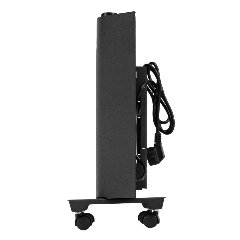 Конвектор электрический Denzel XCE-1000B 98127, 230 В, 1000 Вт, черный, сушилка, колеса, Х-элемент во Владимире
