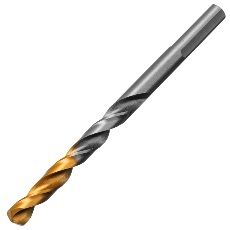 Сверло спиральное по металлу Denzel Golden Tip 718235, 6 x 93мм, Р6М5 в Ярославле