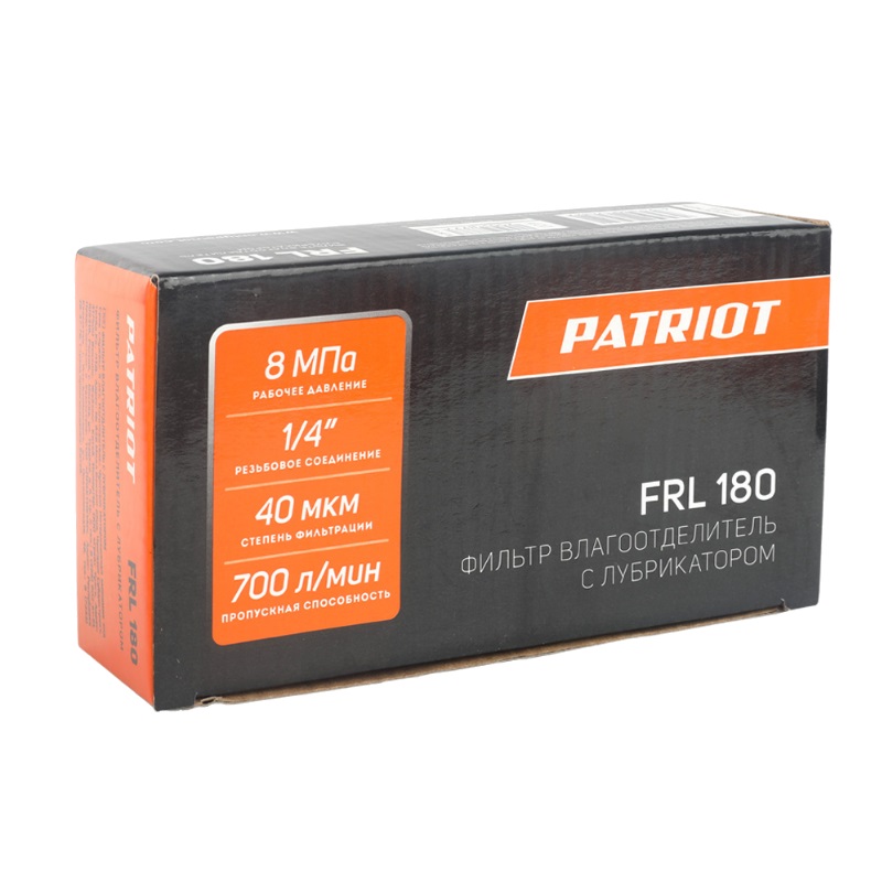 Фильтр влагоотделитель с лубрикатором Patriot FRL 180 1/4F 830901001 в Угличе