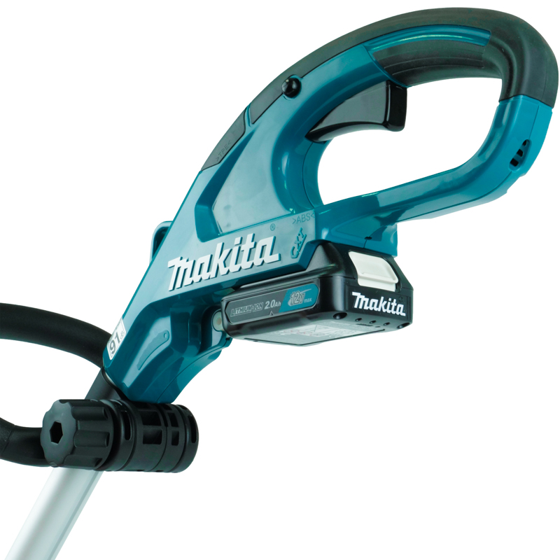 Аккумуляторный триммер для газона Makita UR100DWAEX (D-образная рукоять, 12В, акк. 2 Ач + ЗУ) в Туле