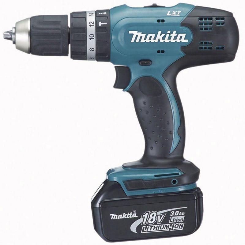 Аккумуляторная ударная дрель-шуруповерт Makita BHP453RFE в Туле
