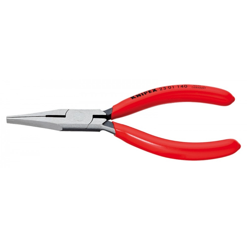 Плоскогубцы механика Knipex KN-2301140 прецизионные тупоносые с режущей кромкой рифлённые губки 35 мм длина 140 мм 4784₽