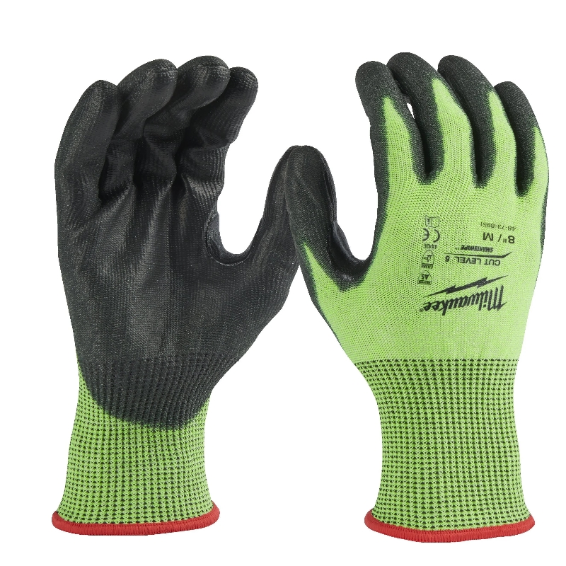 Перчатки защитные Milwaukee Hi-Vis Cut level Хай Виз Кат Левел 5E 4932479932 8M 345₽