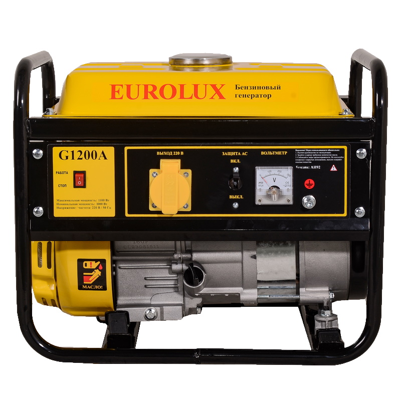 Бензиновый генератор Eurolux G1200A