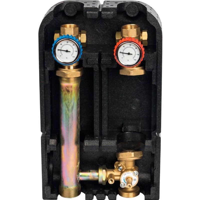 Насосная группа Stout SDG-0003-002501 с 3-х ходовым приводным смесителем 1" без насоса в Кинешме