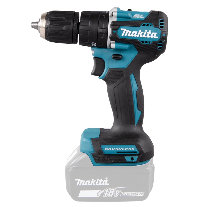 Аккумуляторная ударная дрель-шуруповерт Makita DHP487Z (Li-ion 18 В, без АКБ и ЗУ) в Туле
