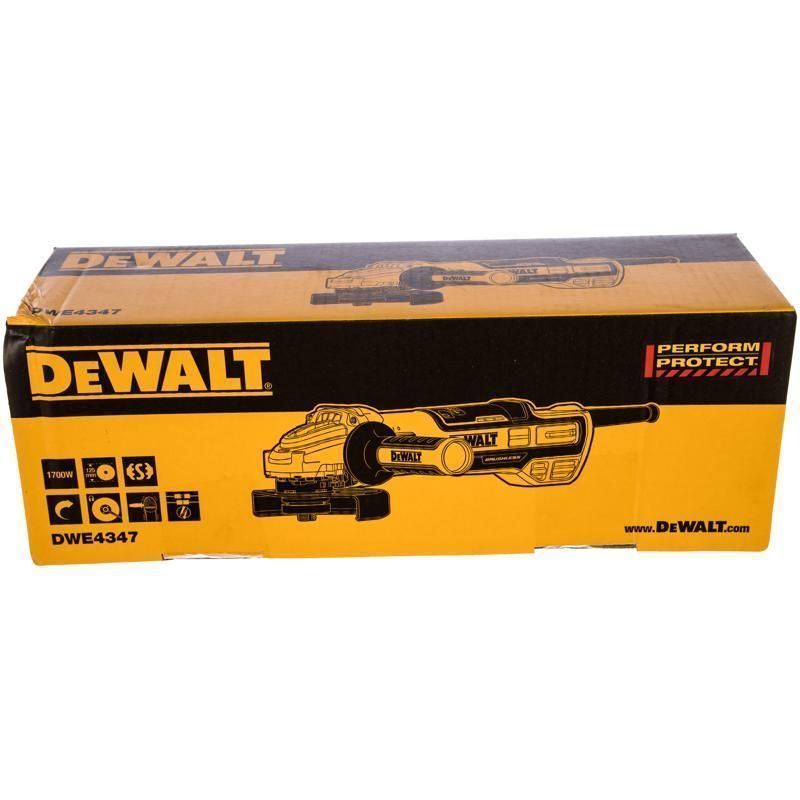 Угловая шлифмашина (болгарка) DeWalt DWE4347, 125 мм, 1700 Вт, плавный пуск во Владимире