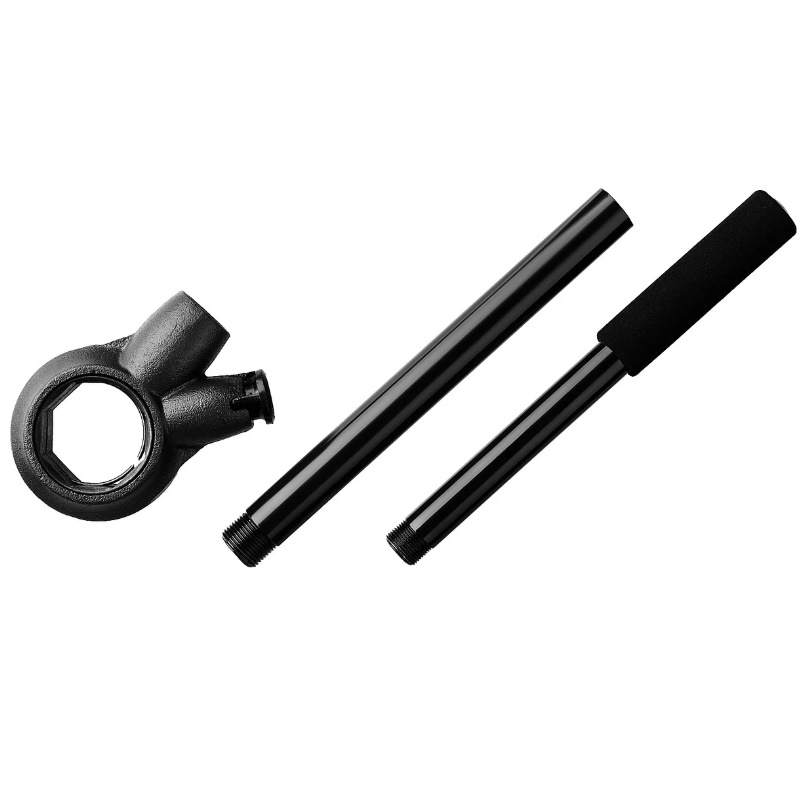 Трещотка с удлинителем для клуппов Mirax 28245, 1/4" - 1 1/4", длина 620мм  в Иваново