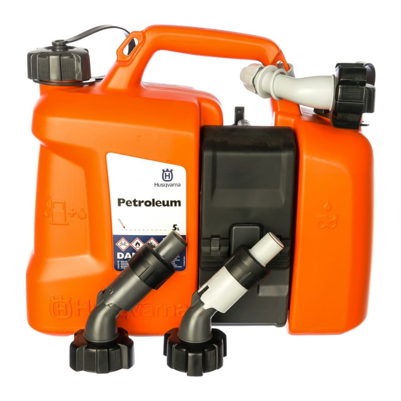Канистра комбинированная Husqvarna 5807542-01, 5 л + 2,5 л в Туле