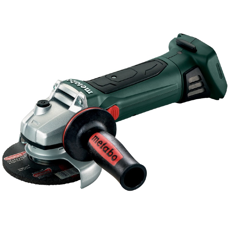 Аккумуляторная угловая шлифмашина Metabo W 18 LTX 125 Quick (АКБ 3.5 Ач LiHD, ЗУ ASC 30-36) T0333